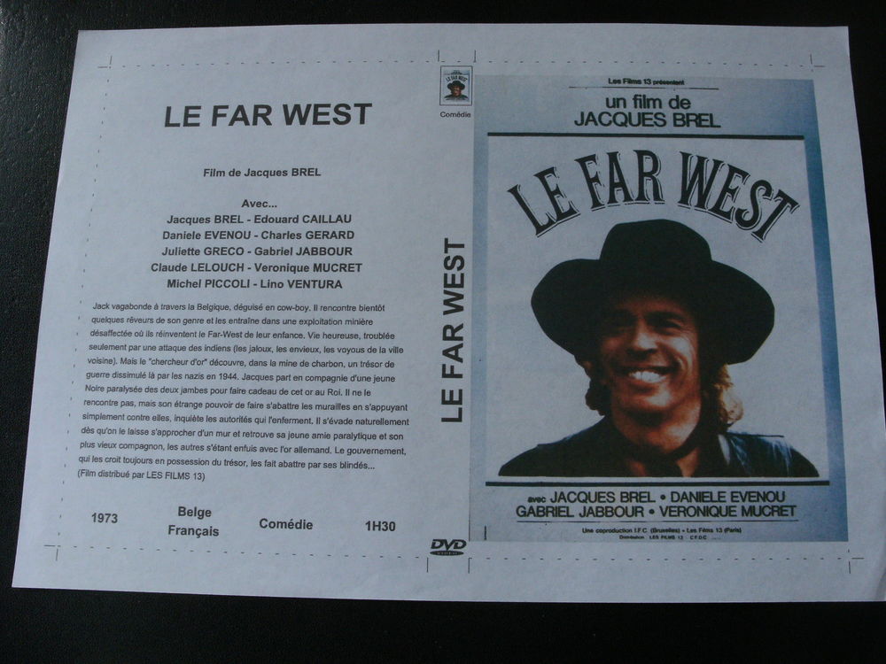 Film : " Le far west " DVD et blu-ray