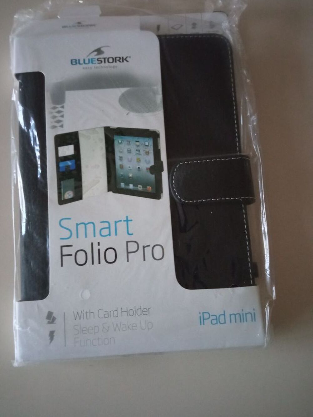 Housse en cuir pour iPad mini Photos/Video/TV