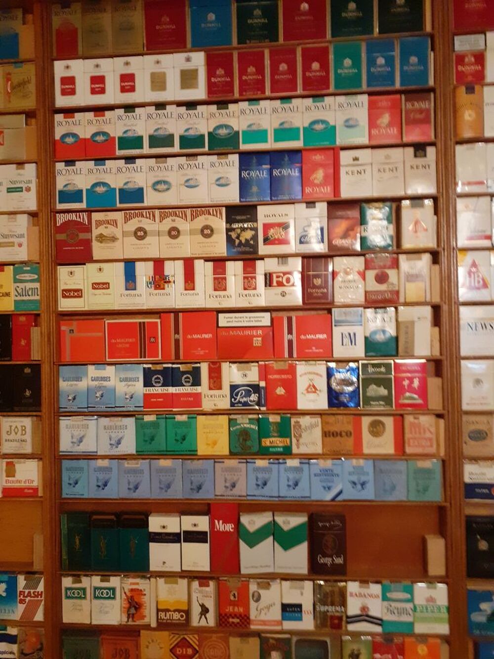Paquets de Cigarettes Vides 
