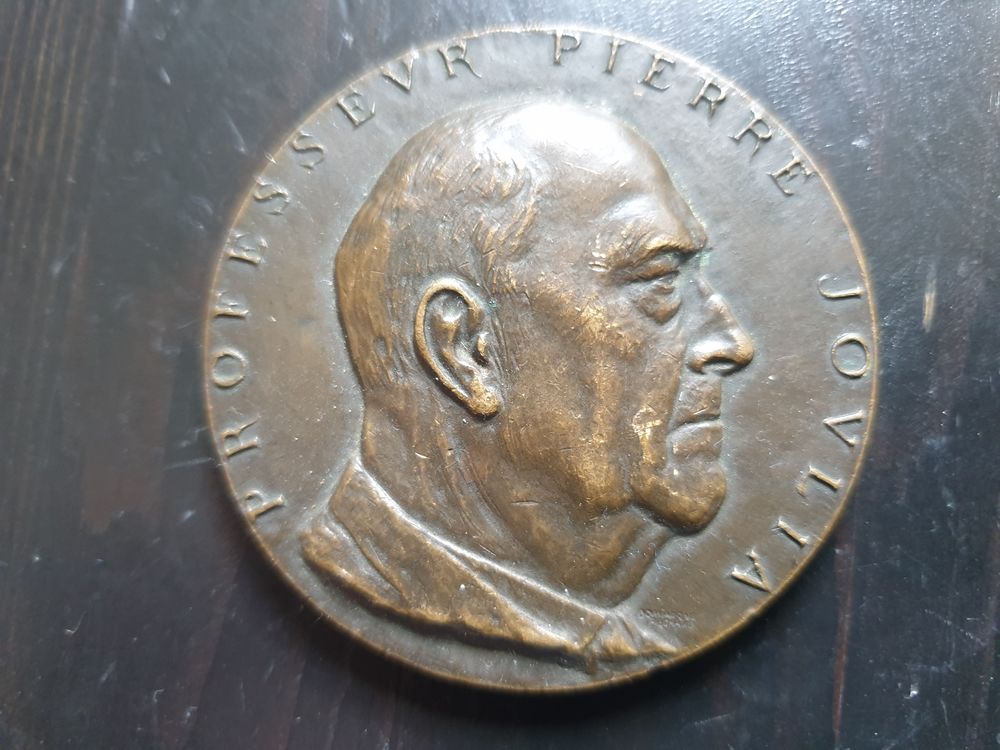 M&eacute;daille bronze Professeur Pierre Jovlia 