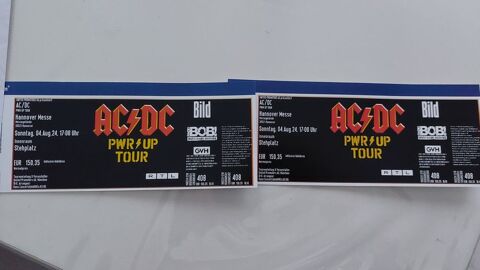   Billets ACDC Hanovre 4 Aout 2024 