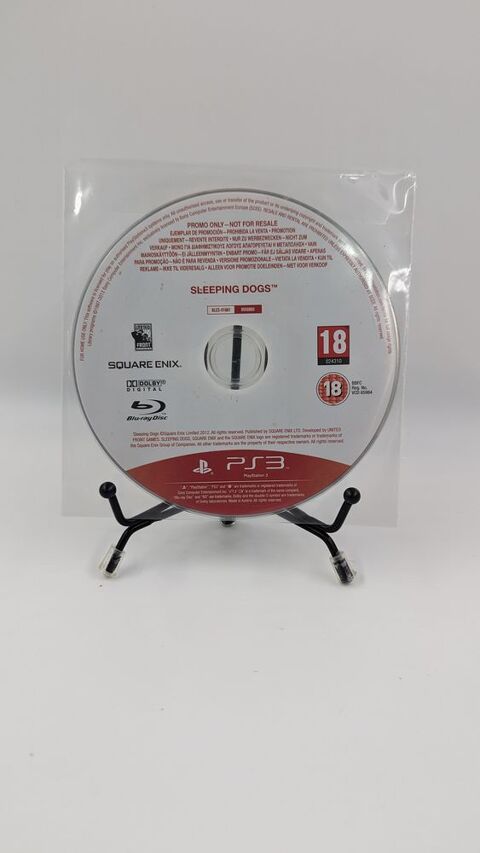 Jeu PS3 Playstation 3 Sleeping Dogs version promo en loose 7 Vulbens (74)