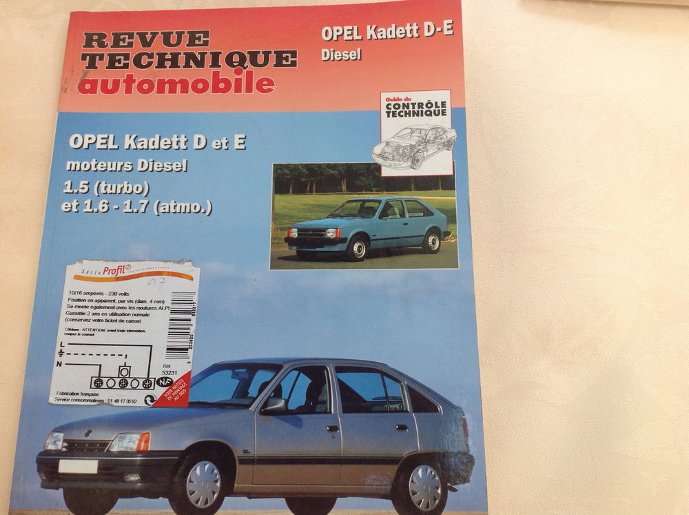 Revue technique automobile Opel Kadett Livres et BD