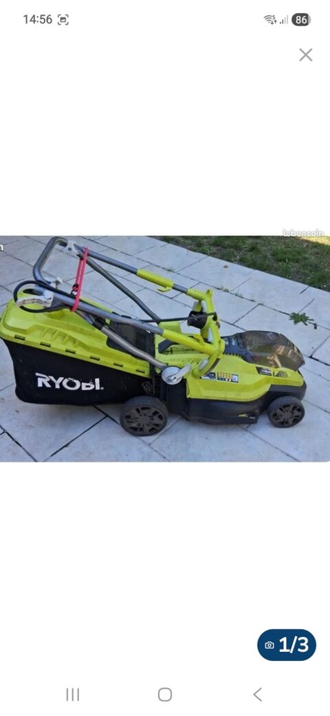 Tondeuse ryobi hybride 220 Combles (80)