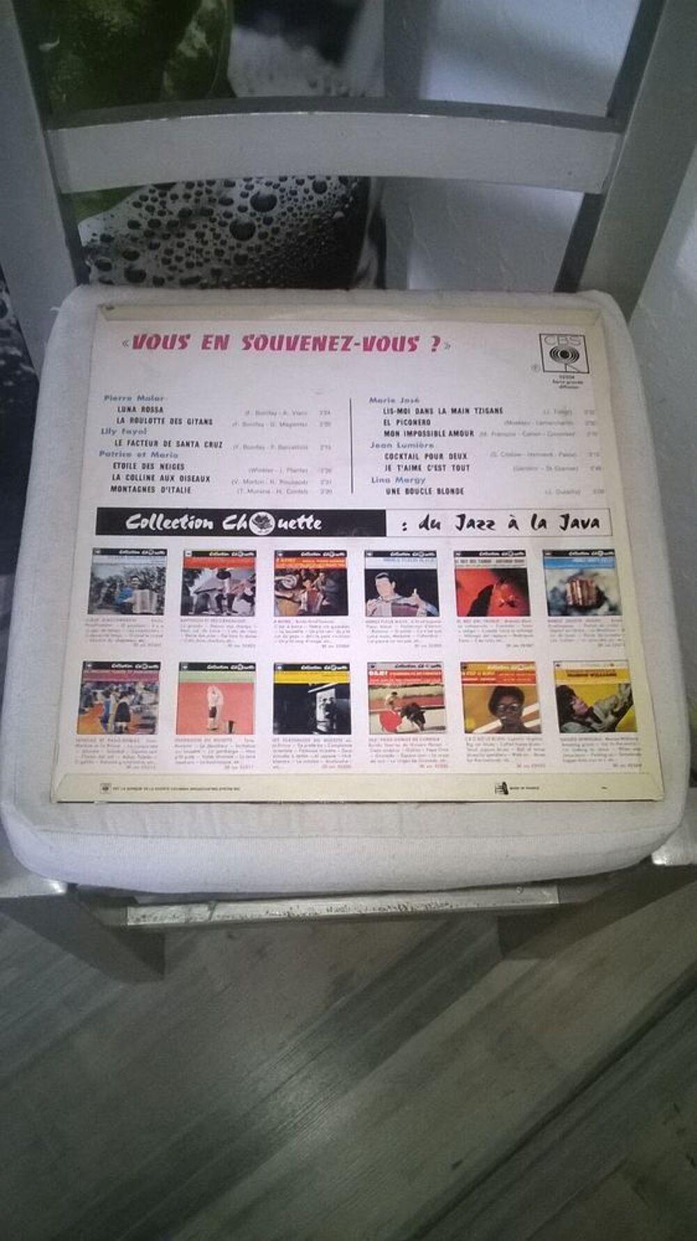 Vinyle Vous en souvenez_vous?
Excellent etat
Luna Rossa
La CD et vinyles
