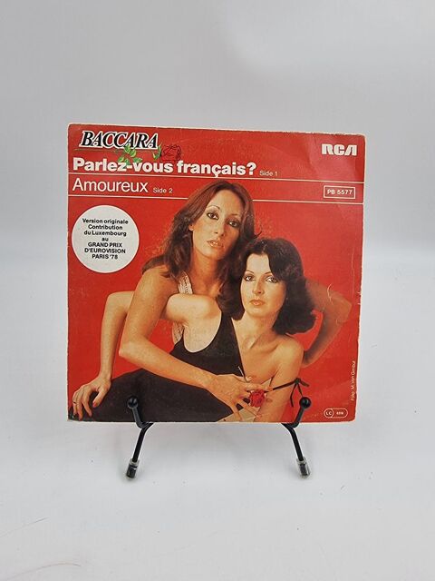 Vinyle 45 tours Baccara : Parlez-vous Fran�ais ? Amoureux 3 Vulbens (74)
