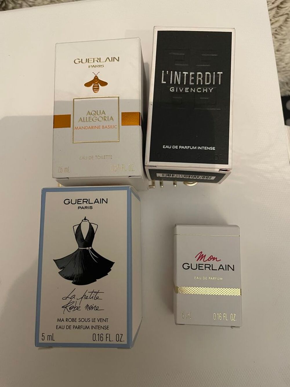 Coffret et minis collection parfums 