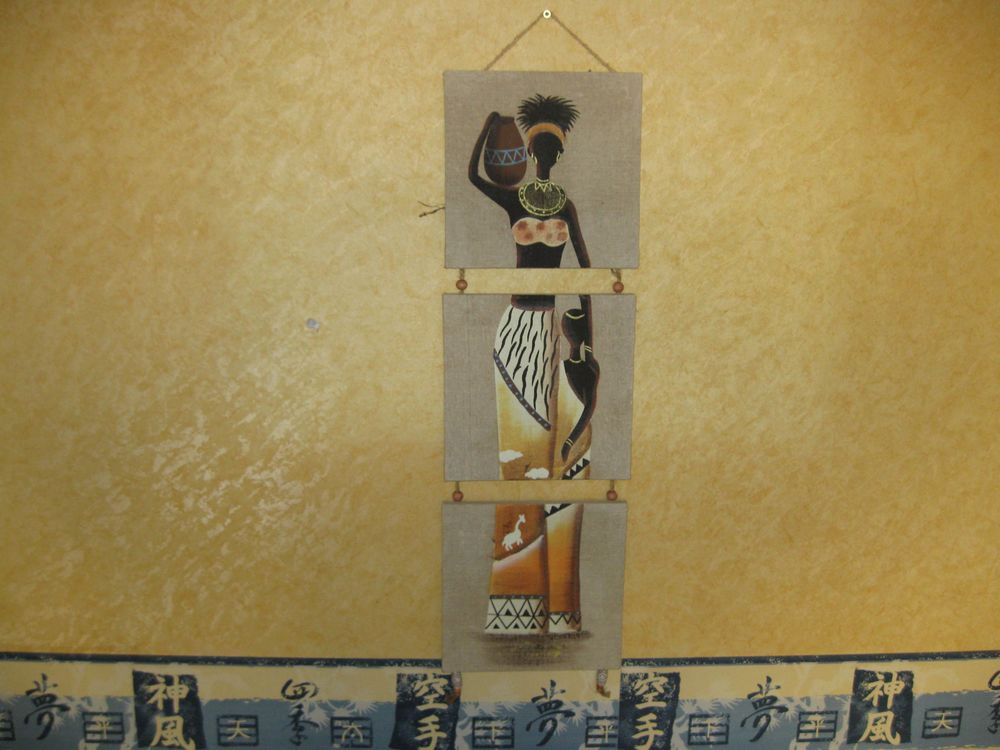 Tableau femme africaine Décoration