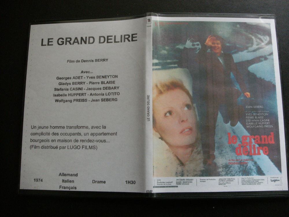 Film : Le grand delire DVD et blu-ray