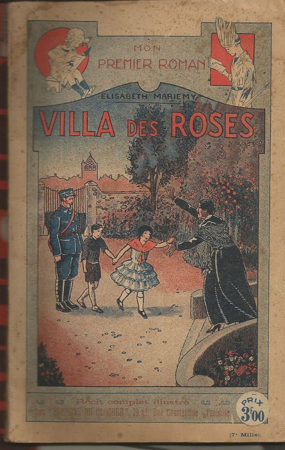 Elisabeth MARIEMY Villa des roses &quot;mon premier roman&quot; Livres et BD
