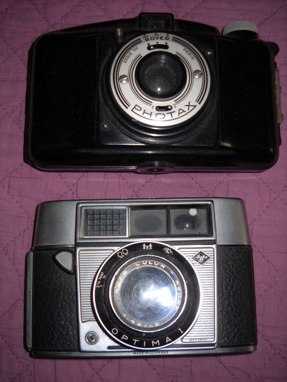  4 anciens appareils photos Photos/Video/TV