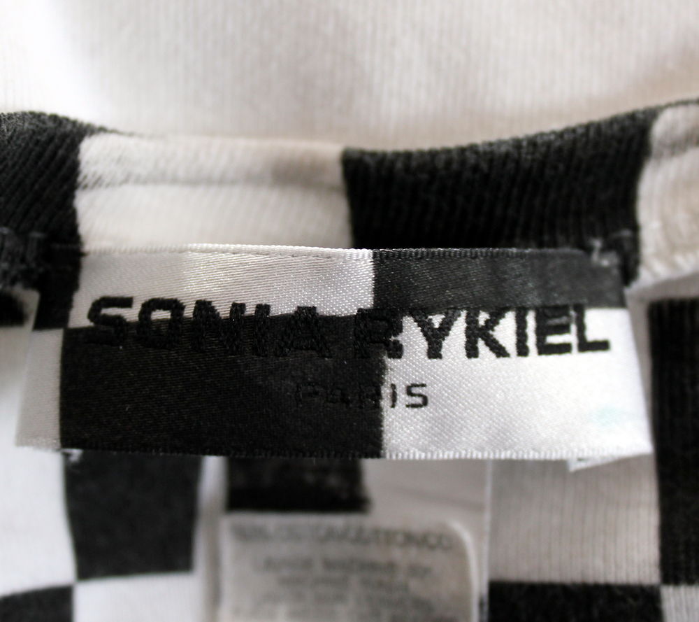 T Shirt damier SONIA RYKIEL T.M Vêtements