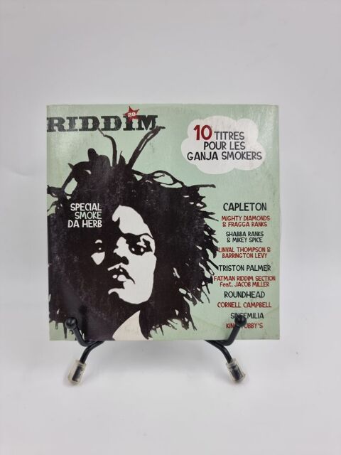 CD de musique Riddim 28 (Capleton) Special Smoke da Herb 1 Vulbens (74)