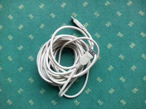 C�ble de raccordement USB 2.0 - 5 M�tres 15 Arques (62)