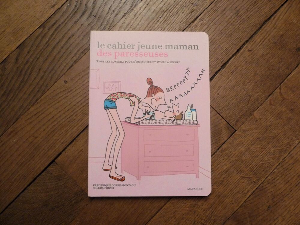 Le Cahier Jeune Maman des Paresseuses- Marabout Livres et BD