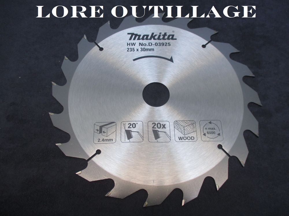 MAKITA - lame de scie circulaire 235 mm Bricolage