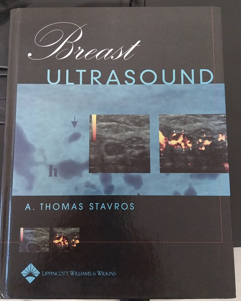 Livre anglais scientifique Breast ultrasound 200 Lozanne (69)