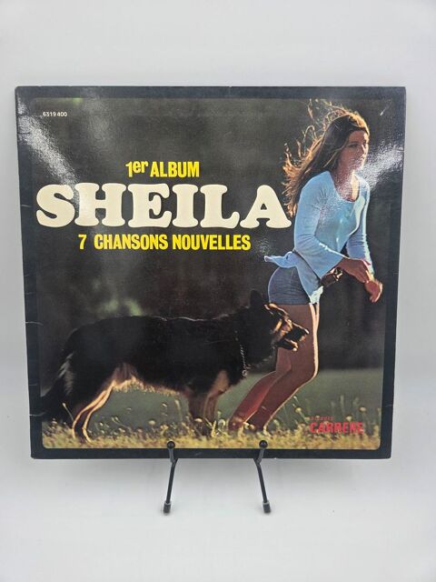 Vinyle 33 tours 1er Album Sheila : 7 Chansons Nouvelles 7 Vulbens (74)