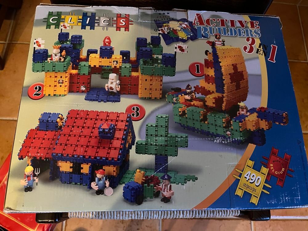 Jeux de construction. Active Builders. Clics. Jeux / jouets
