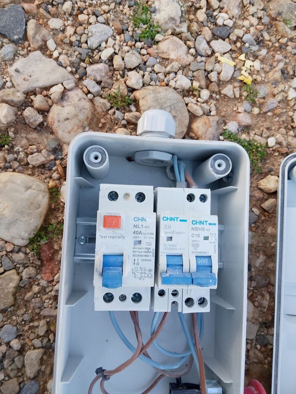 Coffret de Chantier IP54 Famatel arret Bricolage