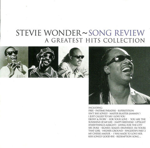 coffret 2 cd Stevie Wonder  Song Review / A Greatest Hits Co 10 Martigues (13)