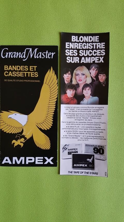 CASSETTES ET BANDES * AMPEX 0 Toulouse (31)