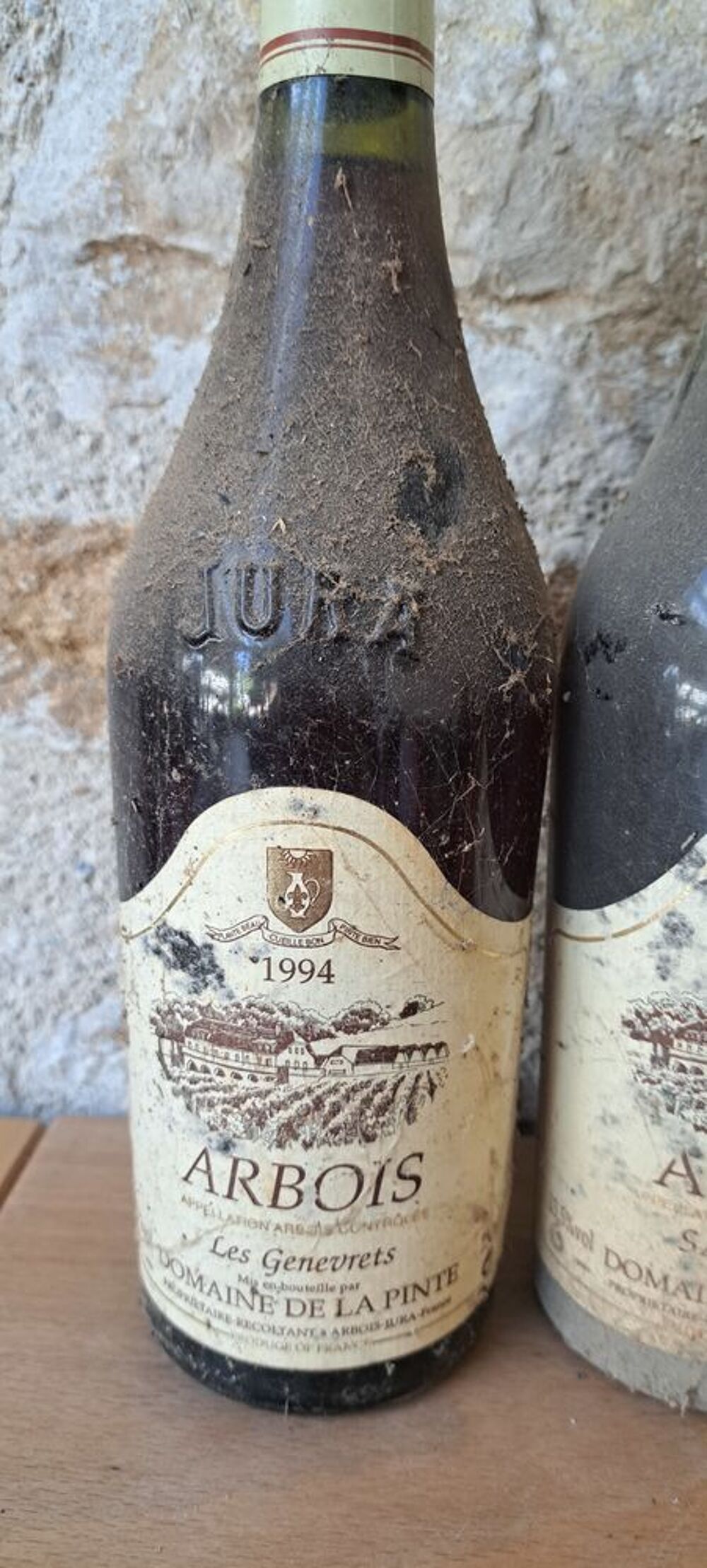 3 ARBOIS 1994 / 1996 DOMAINE DE LA PINTE 