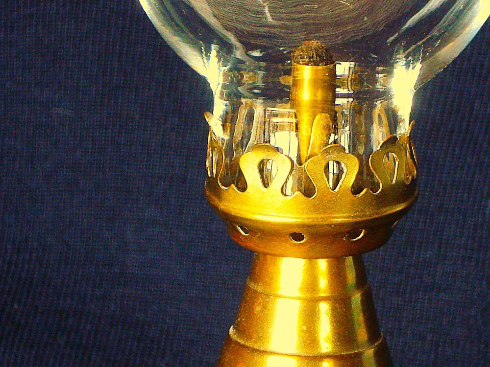 Lampe l'Hirondelle vintage compl&egrave;te Décoration
