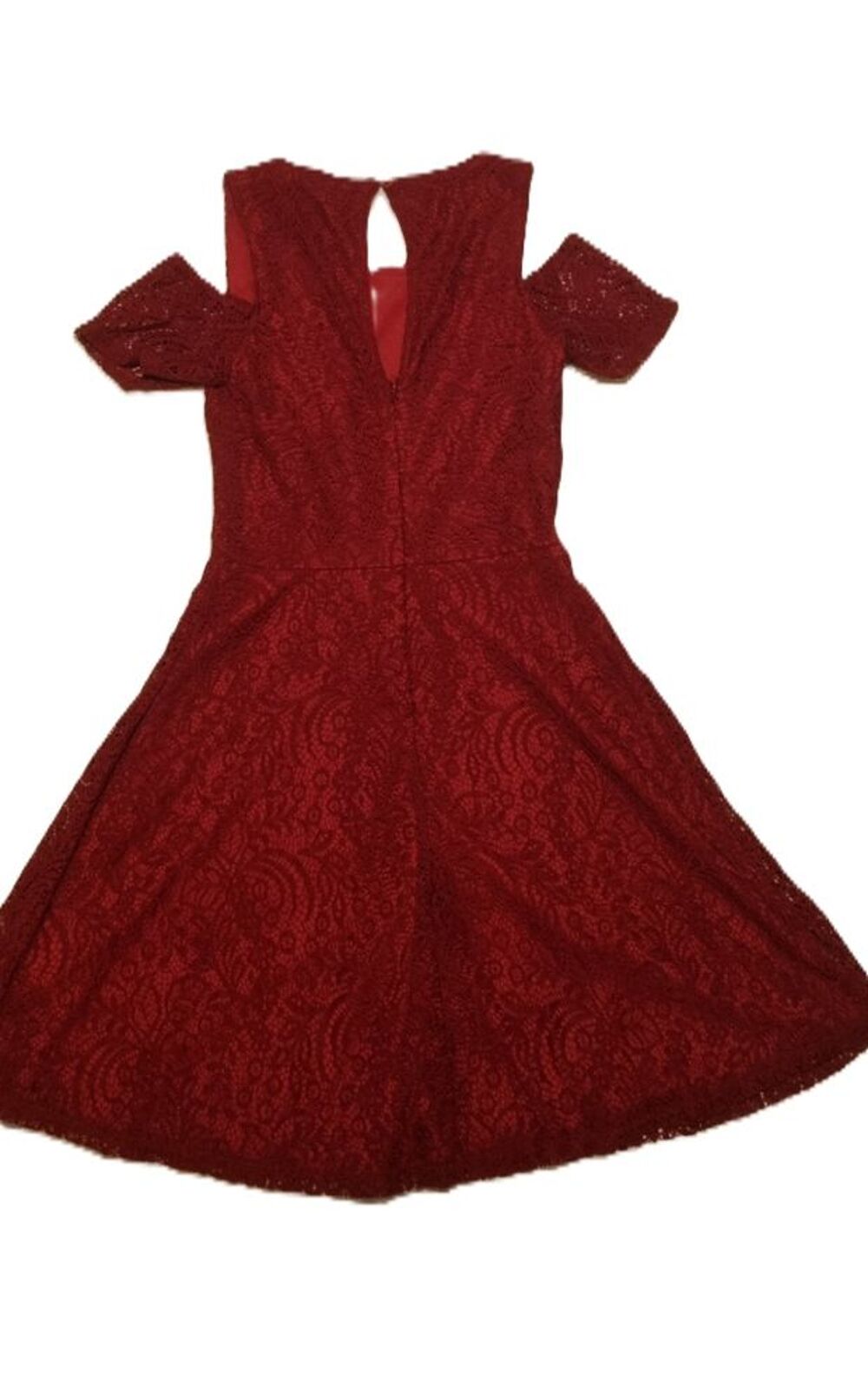 Robe dentelle rouge Jennyfer XS - Coup de c?ur chic &amp; f&eacute;mini Vêtements