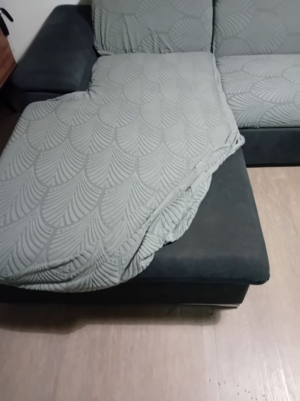 Canap&eacute; d'angle convertible avec coffre de rangement Meubles