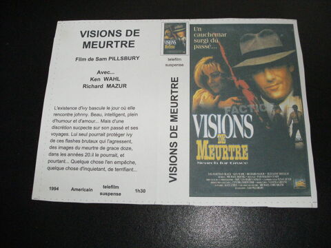 Film :   Visions de meurtre   35 Saint-Mdard-en-Jalles (33)