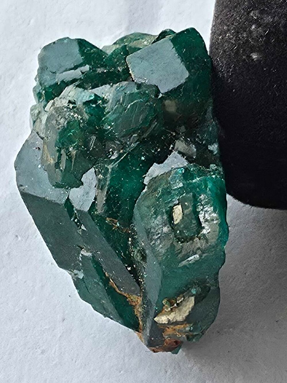 Dioptase brute du Katanga RDC-Collection 13g 