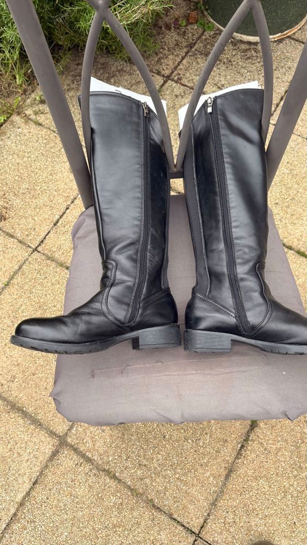 Bottes, Femme cuire doubl&eacute;es Chaussures