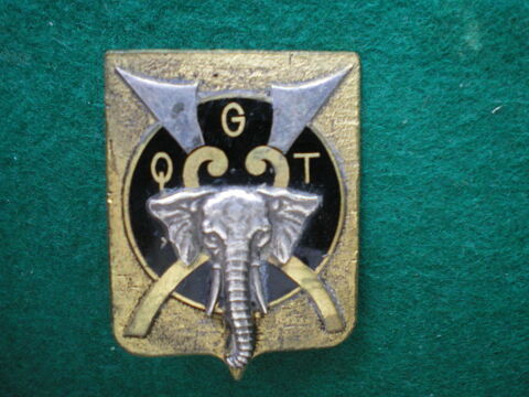 Insigne colonial - Compagnie Territoires des Hauts Plateaux. 60 Caen (14)