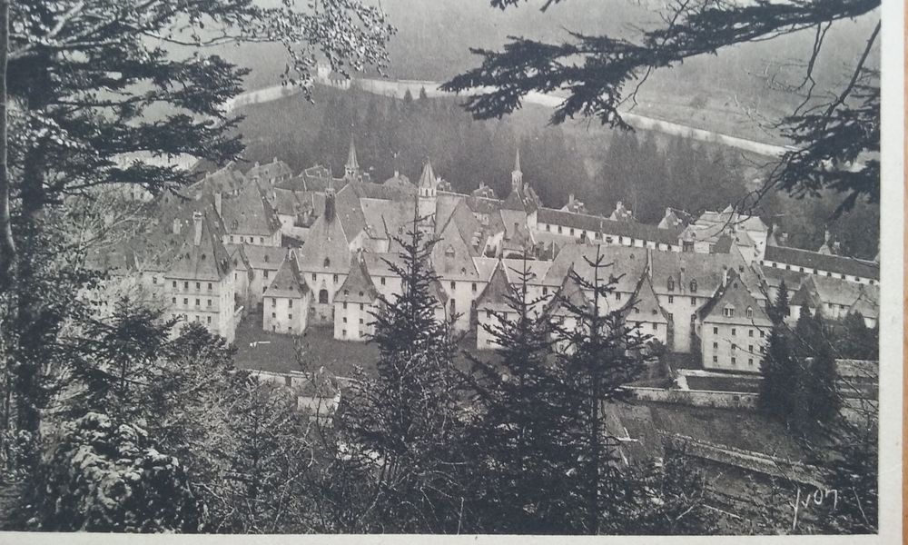carte postale ancienne couvent grande chartreuse is&egrave;re 