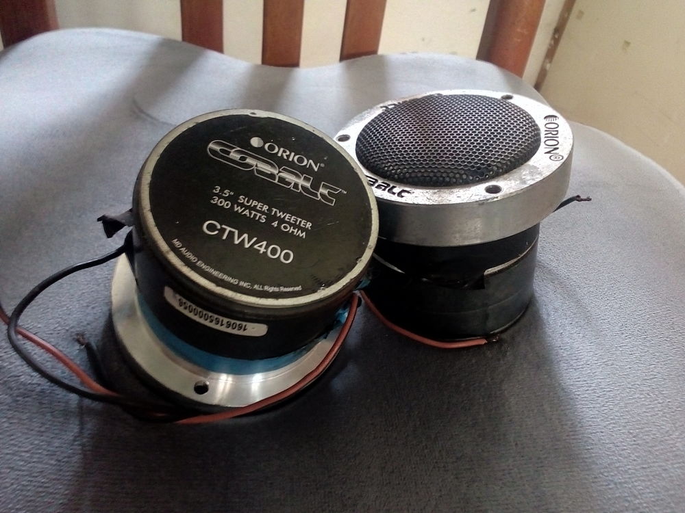 tweeters Orion Audio et hifi