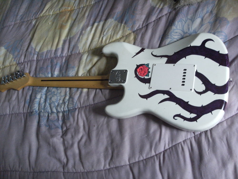 GUITARE ELECTRIQUE STAGG MODELE STRAT CUSTOMISEE Instruments de musique