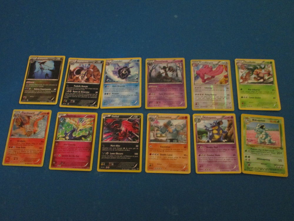 LOT CARTES POKEMON"NIDOQUEEN-GOLEMASTOC-FLABUSARD" LOT AP16L Jeux / jouets