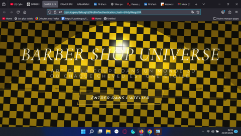 Agence web 3D immersif cl� en main ? Niche Barber ? 10 mod�l 30000 Paris 10 (75)