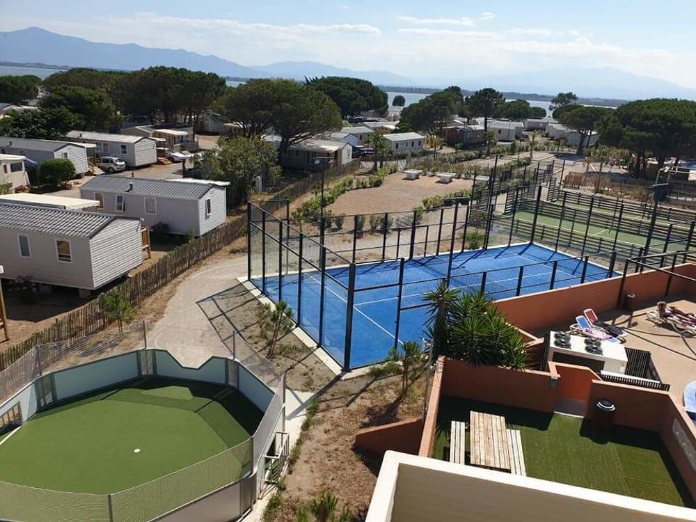   MOBILHOME SOLEIA MAR ESTANG SIBLU VILLAGE 4*
Camping Canet Languedoc-Roussillon, Canet Plage (66140)