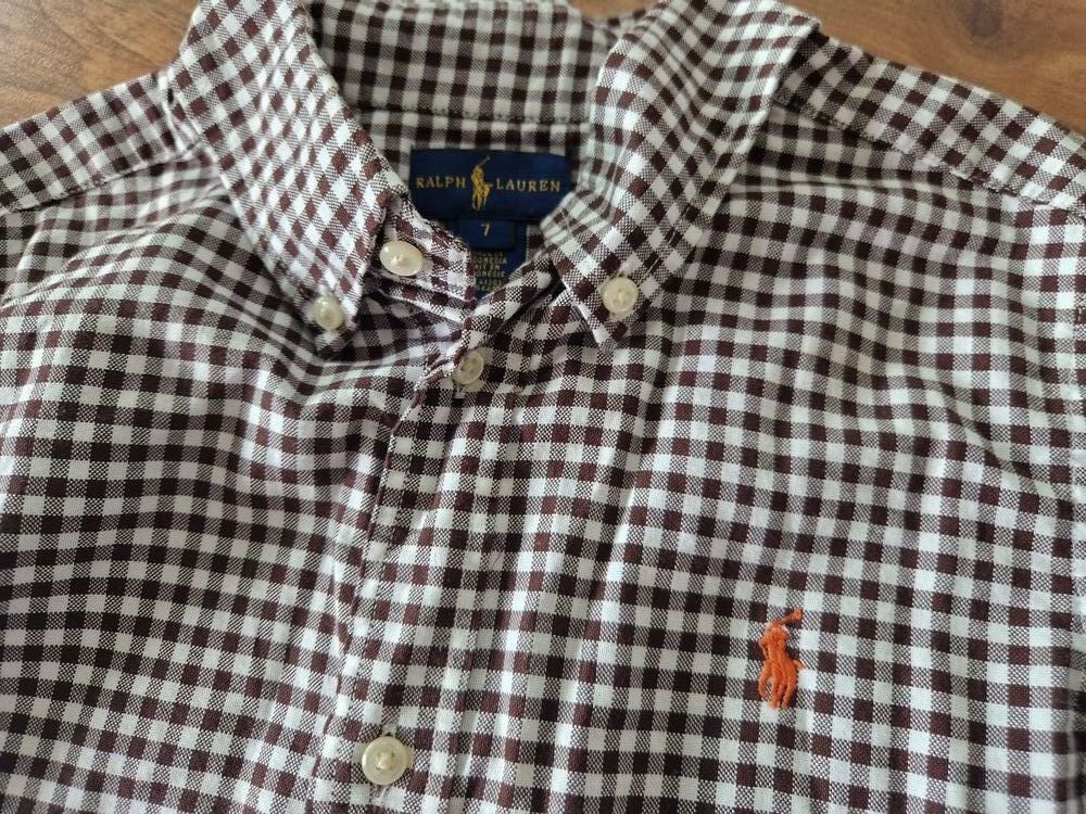 Chemise Ralph Lauren Gar&ccedil;on 6 et 7 ans
Vêtements enfants