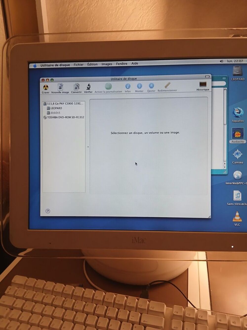 Imac g4 tournesol Matériel informatique