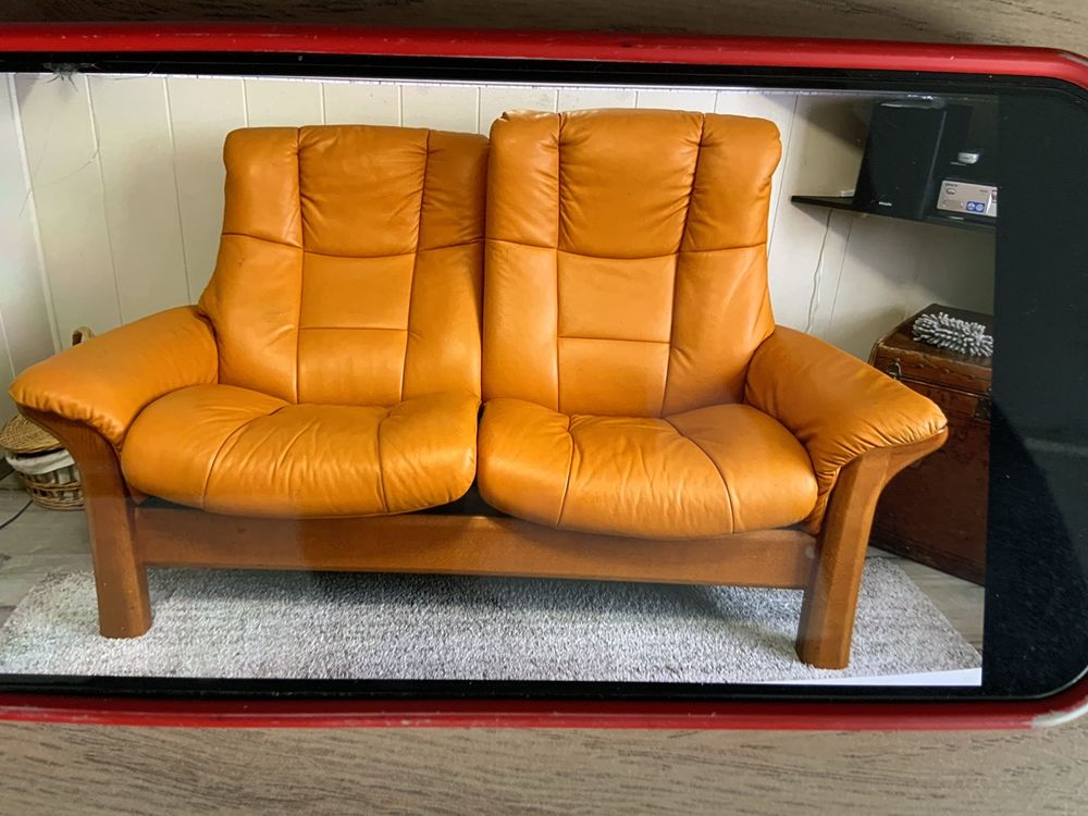 canap&eacute; en cuir Stresless Meubles