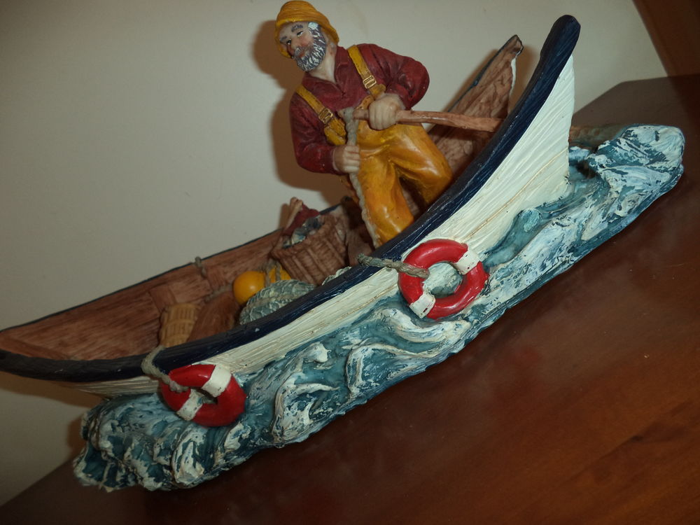 Bateau de p&ecirc;cheur d&eacute;coratif. Décoration