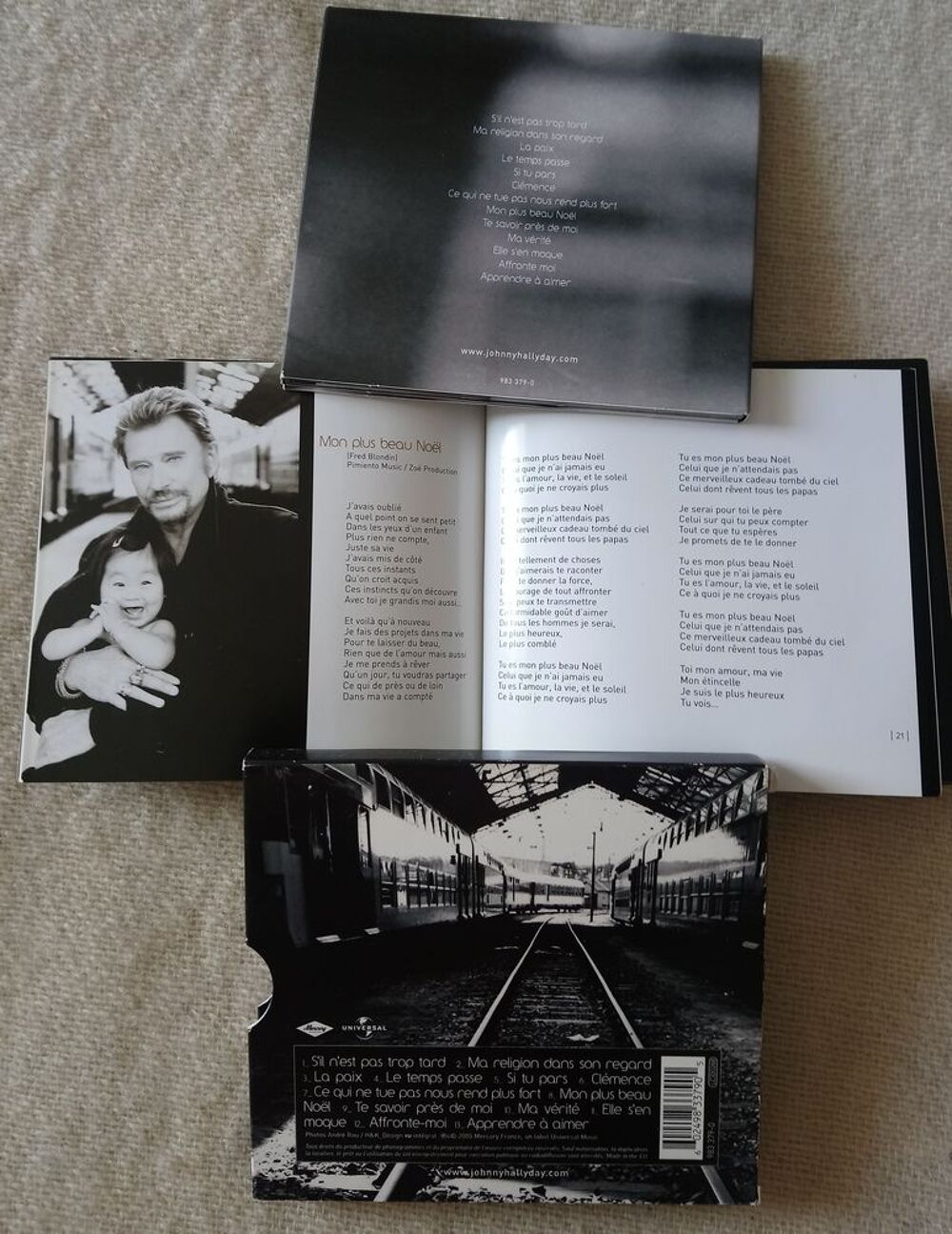 COFFRET COLLECTOR CD + LIVRET "MA VERITE" CD et vinyles