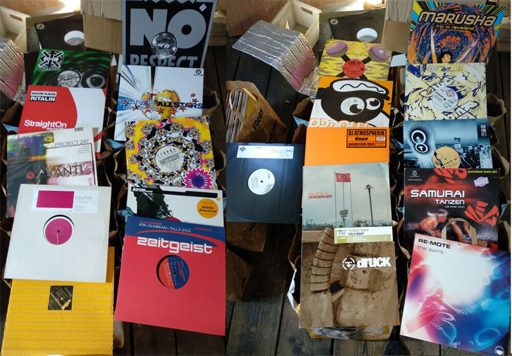 850 maxi trance, house, techno CD et vinyles