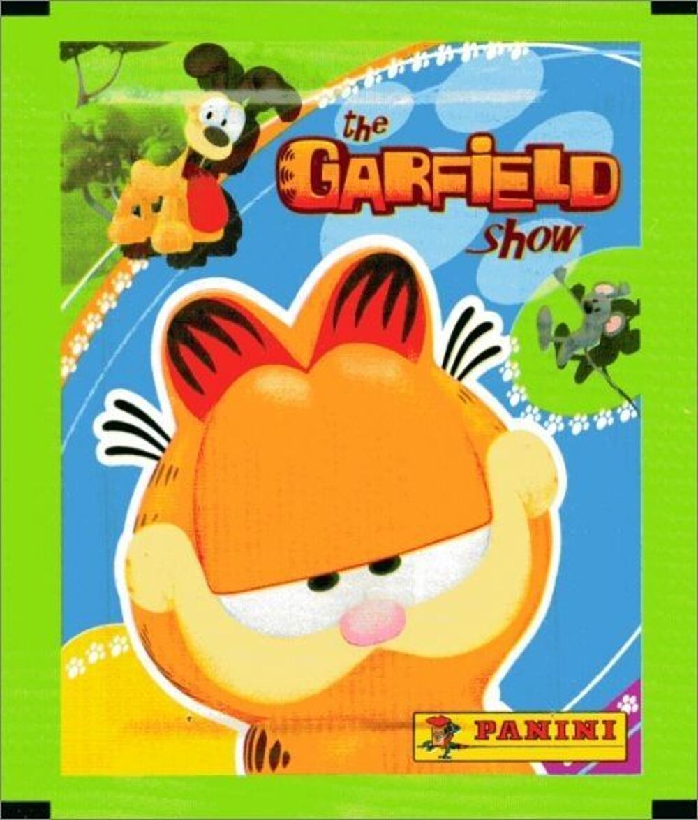 Pochette Garfield 'The GARFIELD SHOW' - Panini - 2011 