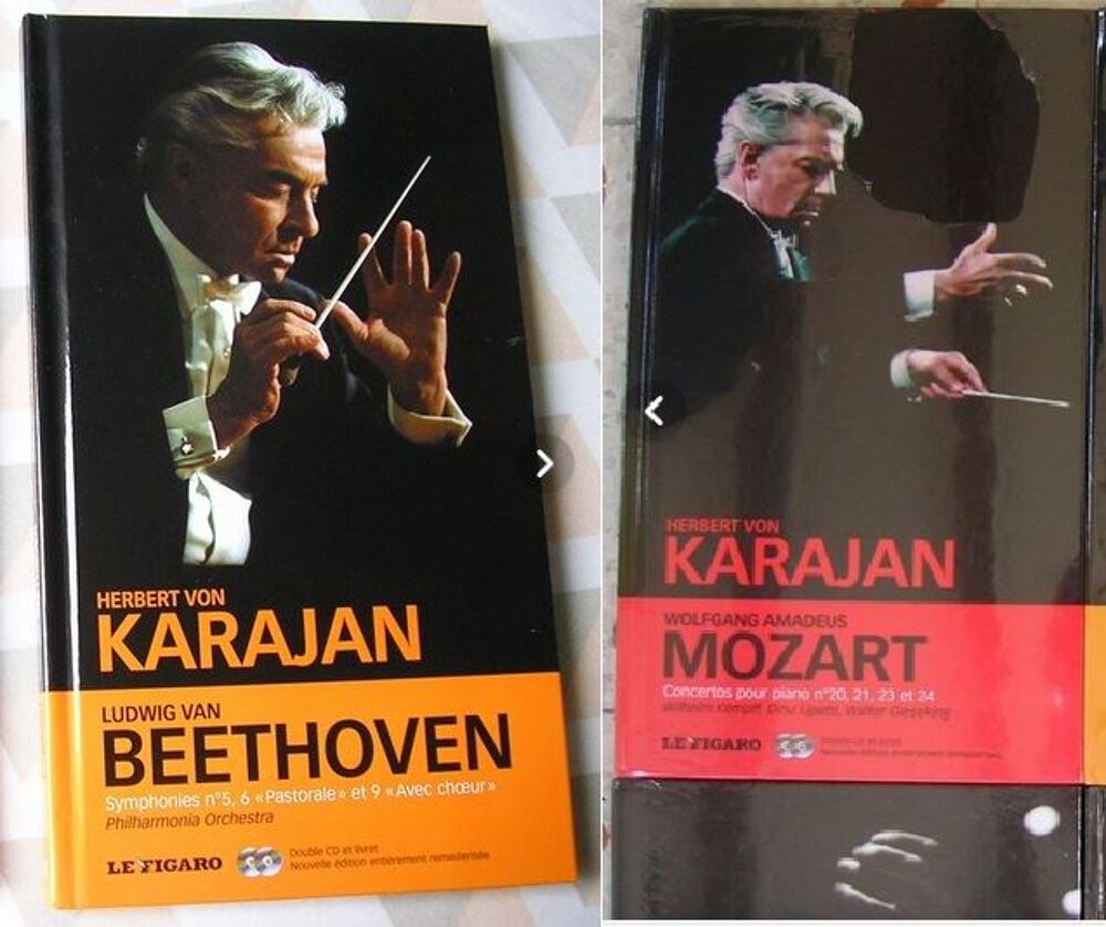 4 CD Herbert von Karajan CD et vinyles