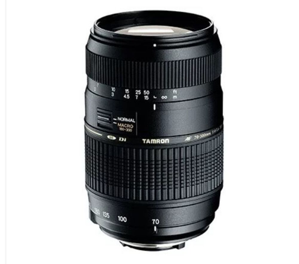 Objectif TAMRON AF70-300 F/4-5.6 Di LD macro 1:2 monture NIK Photos/Video/TV