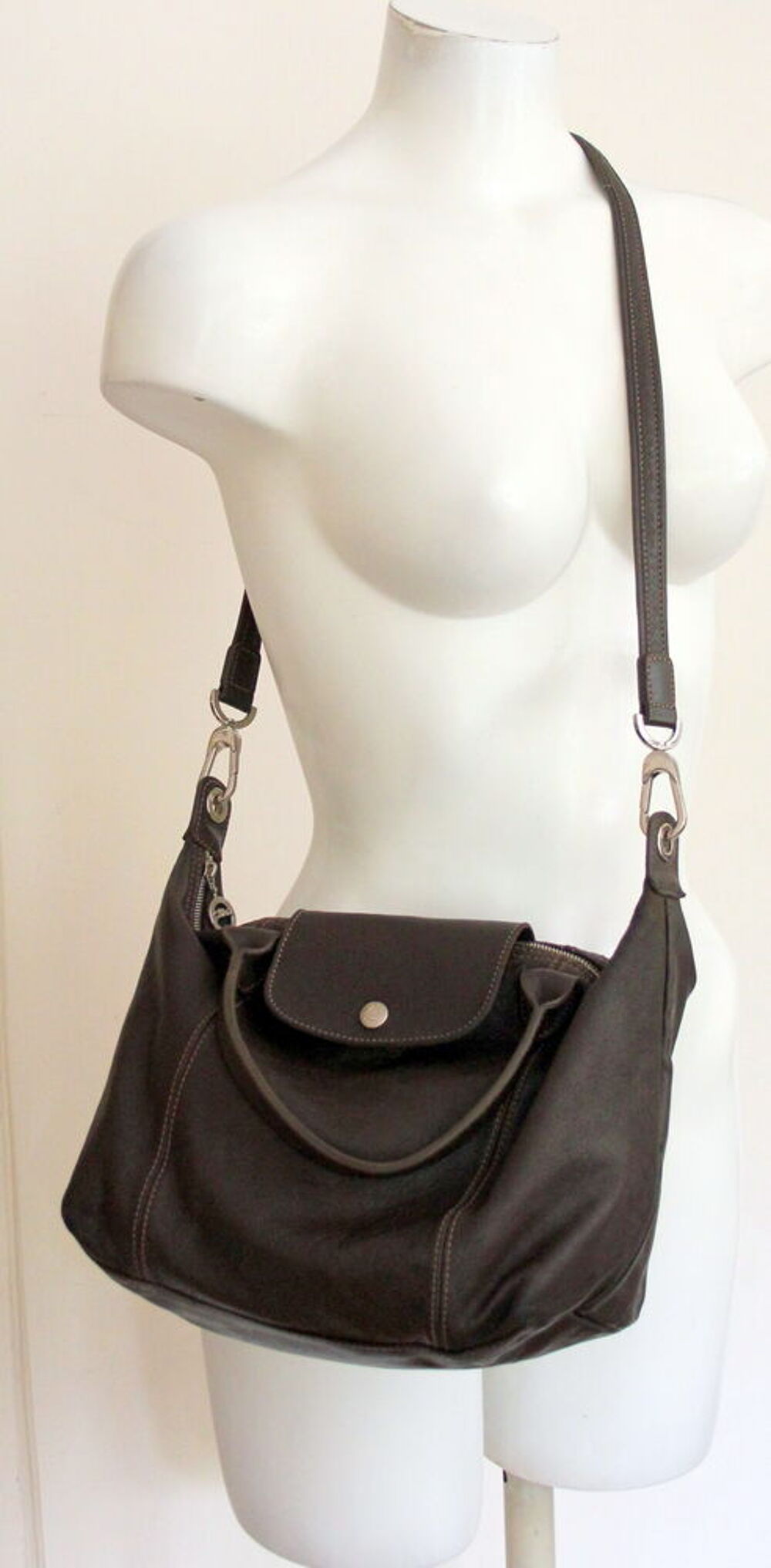 Sac cuir Le Pliage LONGCHAMP Maroquinerie
